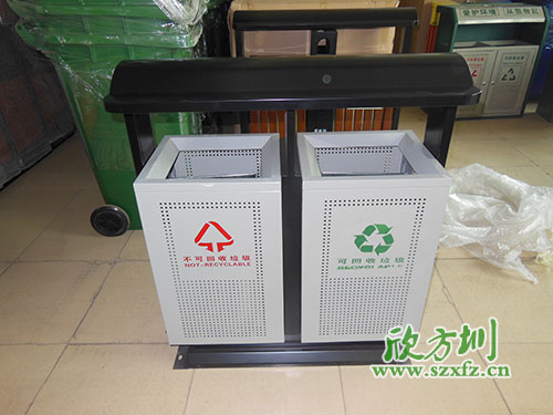 貴陽(yáng)物業(yè)戶(hù)外鋼板沖孔垃圾桶,客戶(hù)的二次選擇。