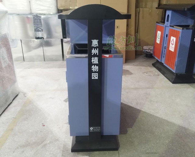 戶(hù)外鋼木分類(lèi)垃圾桶廠家生產(chǎn)圖