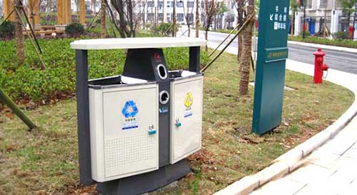 戶外垃圾桶的材質(zhì)有哪些?